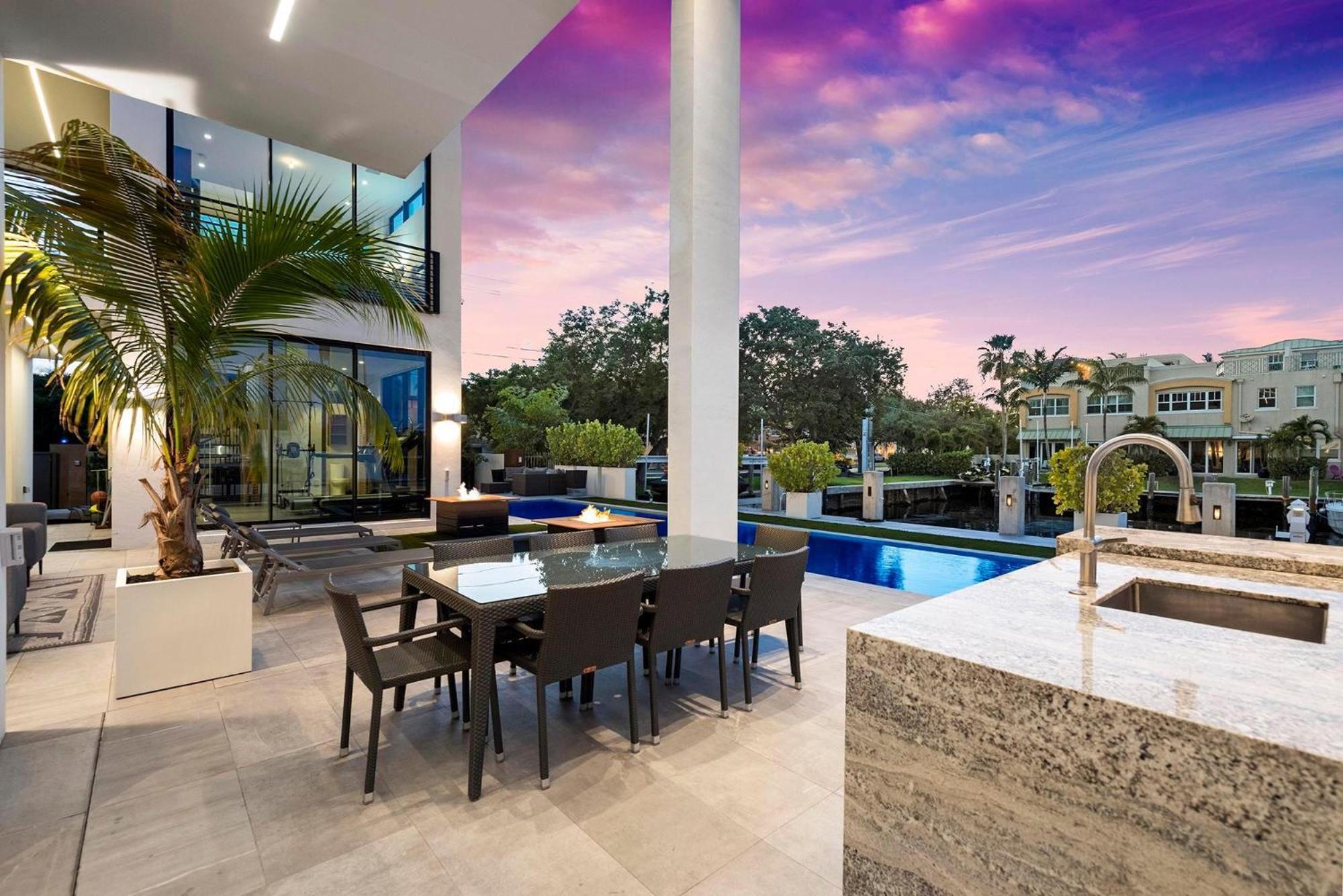 Boardwalk Mansion Villa Fort Lauderdale Dış mekan fotoğraf