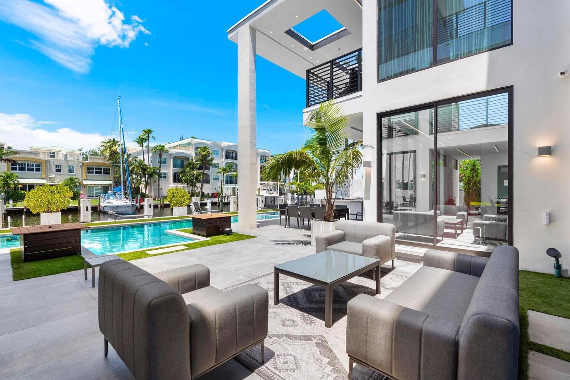 Boardwalk Mansion Villa Fort Lauderdale Dış mekan fotoğraf